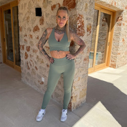 Pairadize Sport Set in Khaki