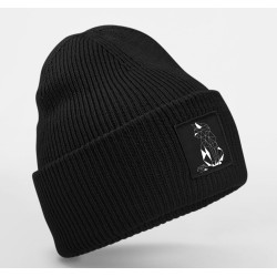 Cat Beanie Black Desire – black beanie with signature Cat label