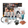 The ultimate fan package for true fans - A3 poster, autograph card, energy drinks and more!