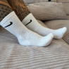 Getragene Tennissocken