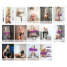 Kalender 2027 Sensual Seasons mit Cover, 12 Monatsmotiven und Rückseite