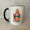 Stylish porcelain coffee mug: Enjoy your favorite coffee in a modern design