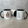 Stylish porcelain coffee mug: Enjoy your favorite coffee in a modern design