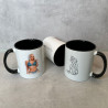 Stylish porcelain coffee mug: Enjoy your favorite coffee in a modern design