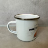 Enjoy the perfect coffee experience with our new steel enamel cup!
