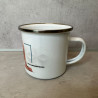 Enjoy the perfect coffee experience with our new steel enamel cup!