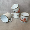 Enjoy the perfect coffee experience with our new steel enamel cup!